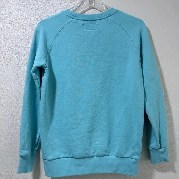 Diamond Supply Co. Women's Aqua Crew Neck Sweater - Picture 3 of 5